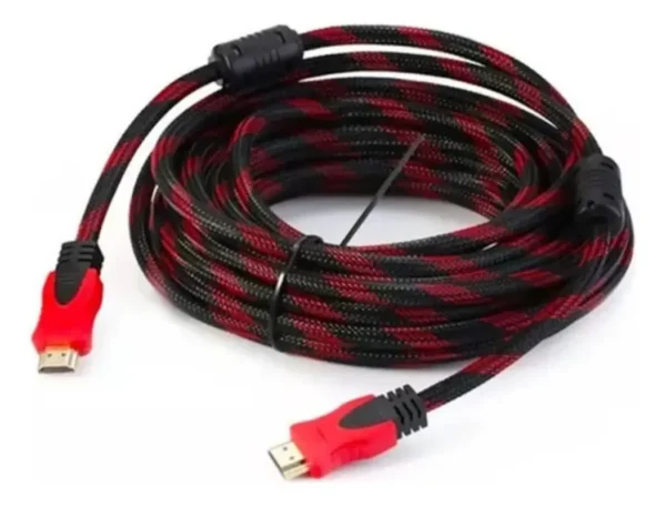 Cabo HDMI 1.4 25 Metros com Filtro Full HD 1080p para TV e Monitor Preto