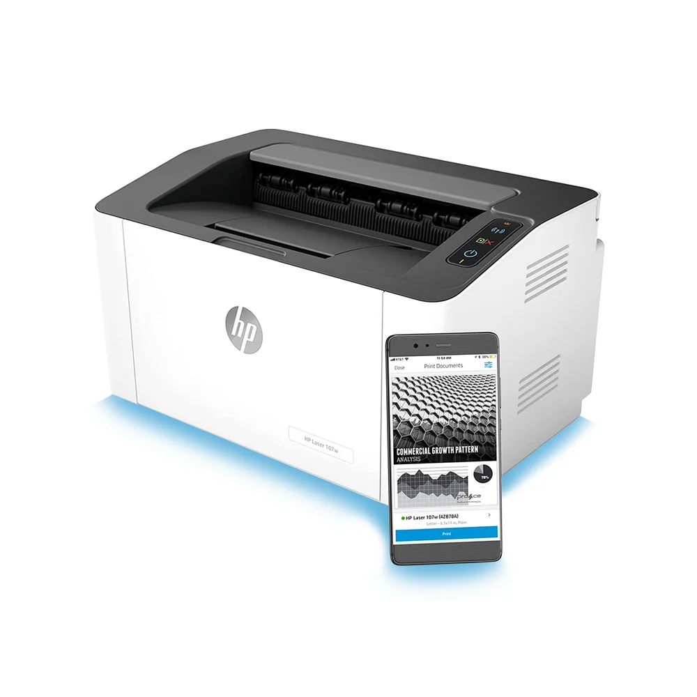 Impressora Laser HP 107a Monocromática 4ZB77A 20ppm 1200dpi USB - foto 2