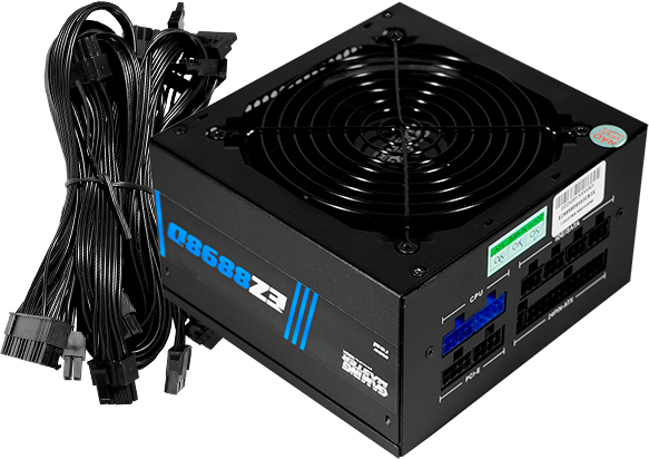 Fonte KMEX EZ8898D 850W 80Plus Bronze Full Modular PFC Ativo