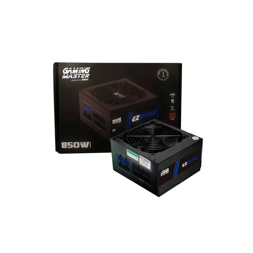 Fonte KMEX EZ8898D 850W 80Plus Bronze Full Modular PFC Ativo - foto 5