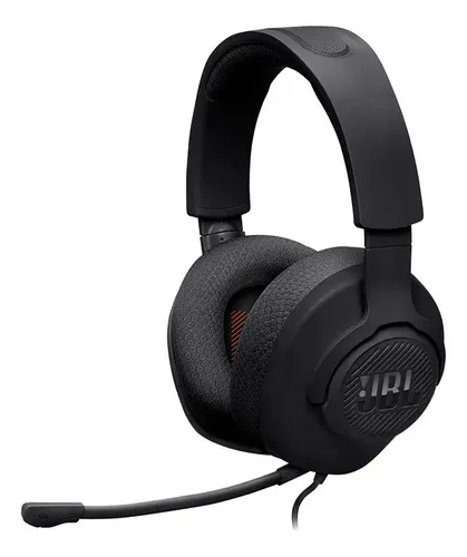 Headset Gamer JBL Quantum 100 P2 Driver 40mm com Microfone Direcional Destacável Preto