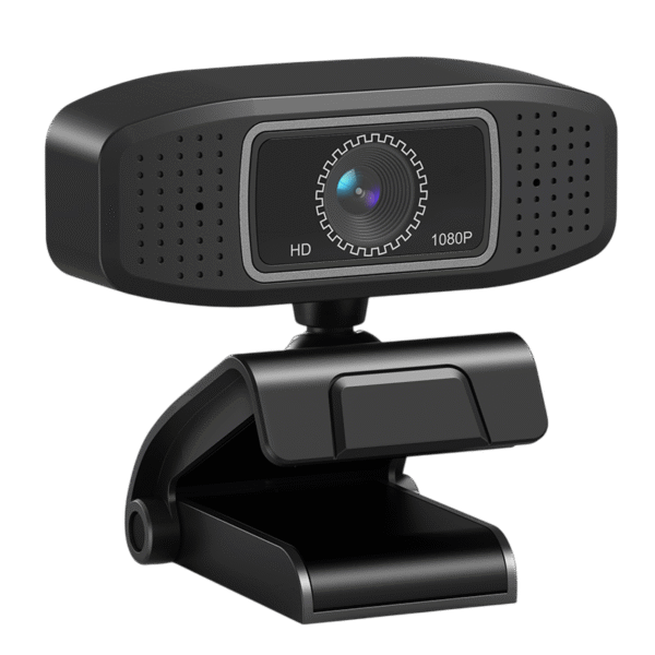 Webcam KROSS ELEGANCE KE-WB720P2 HD 720p 30fps com Microfone Foco Manual e Obturador de Privacidade