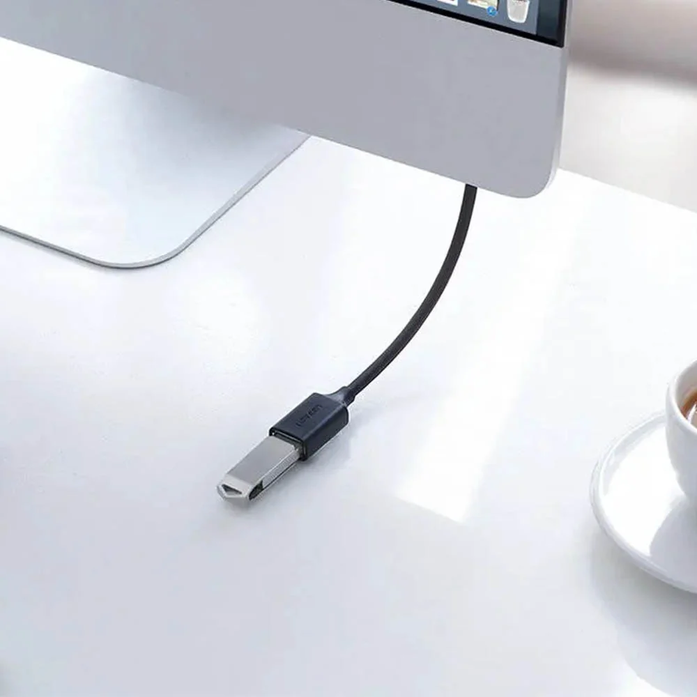 Cabo Extensor USB 2.0 UGREEN US103 2 Metros A Macho para Fêmea 480Mbps Preto - foto 4