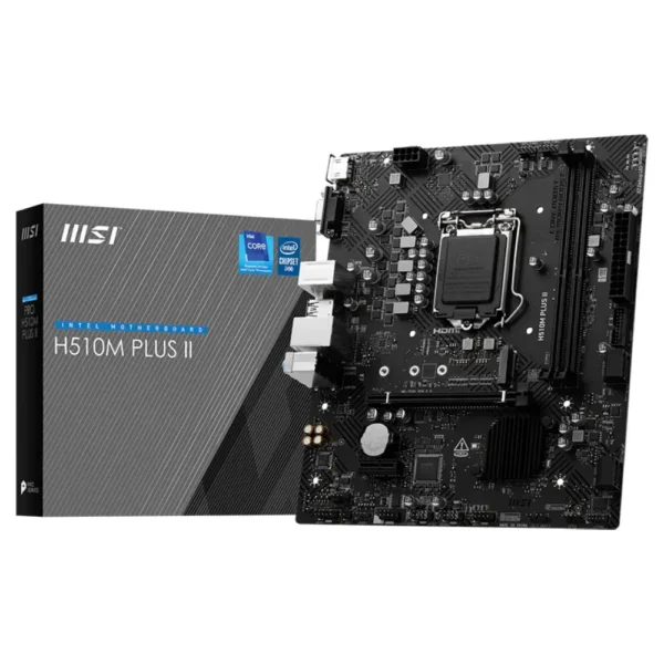 Placa-Mãe LGA1200 H510 MSI H510M-A PRO DDR4 NVMe M.2 mATX