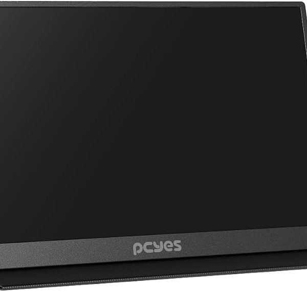 Monitor Portátil PCYES Quartzo Q15F 15.6pol FHD IPS 60Hz 5ms Mini HDMI USB Type-C Preto