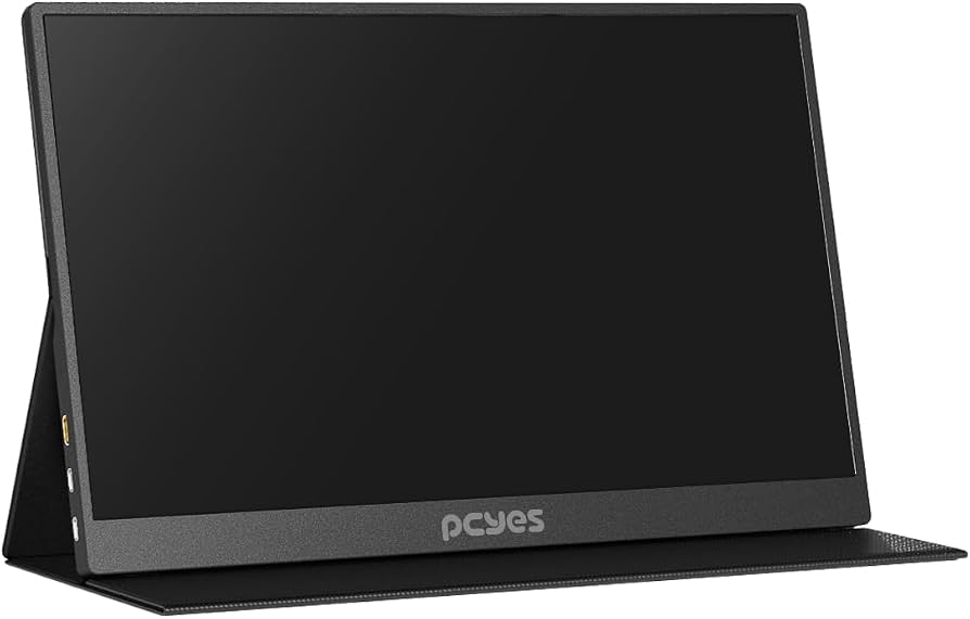 Monitor Portátil PCYES Quartzo Q15F 15.6pol FHD IPS 60Hz 5ms Mini HDMI USB Type-C Preto