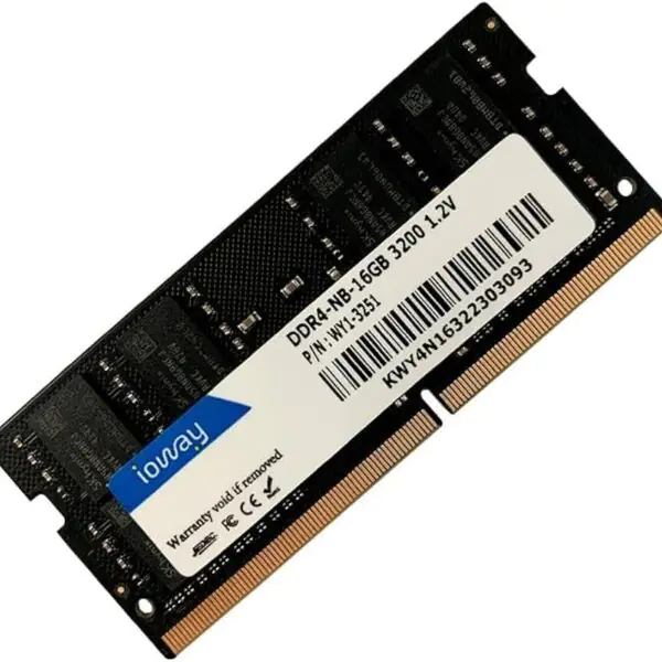 Memória RAM DDR4 16GB 3200MHz Notebook IOWAY WY1-3251