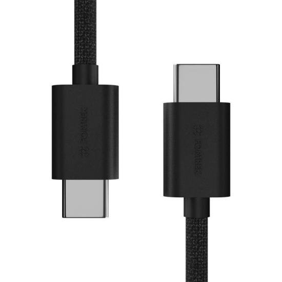 Cabo USB-C para FORTREK U221 1 Metro Preto