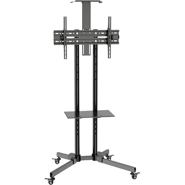 Pedestal Móvel para TV ELG A06V6S 32-75pol com Rodízios e Bandejas