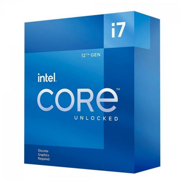 Processador INTEL Core i7-12700KF LGA1700 12 Núcleos 20 Threads 3.6GHz 5.0GHz Turbo Sem Vídeo Cooler