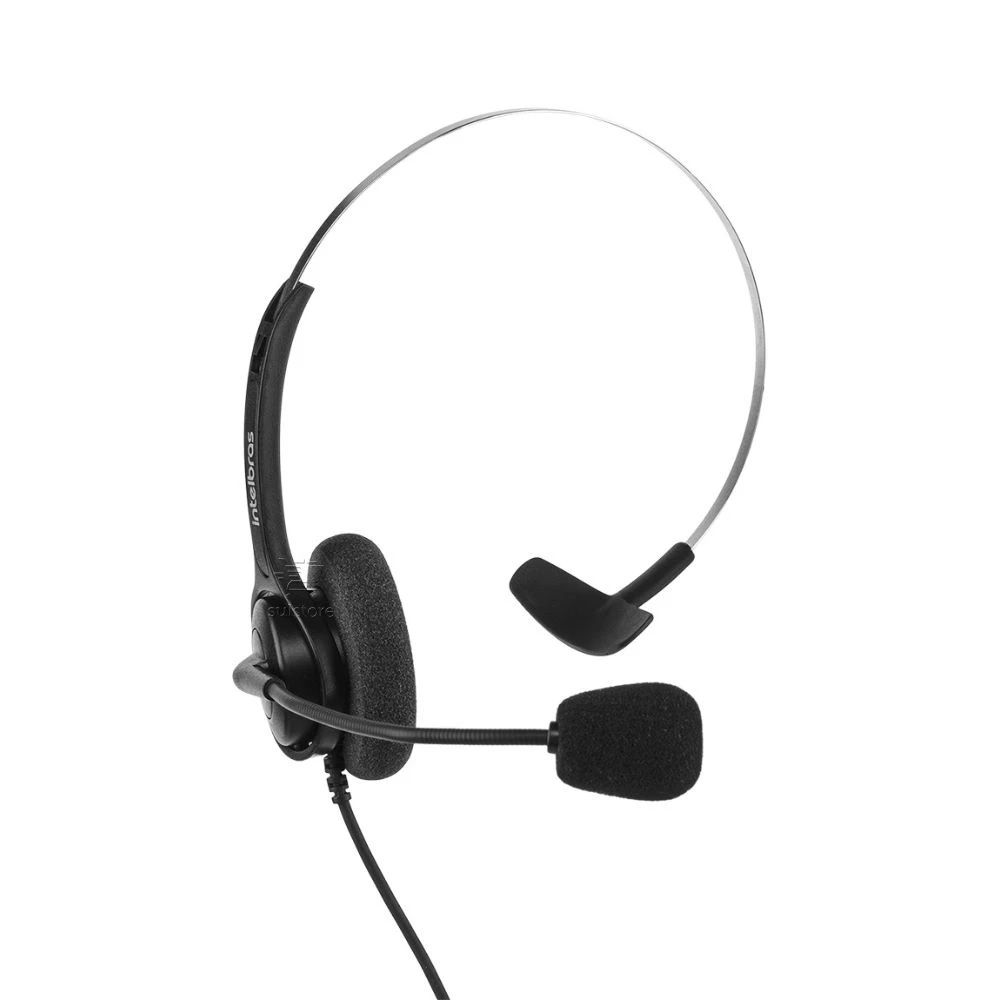 Headset Monoauricular INTELBRAS CHS40 RJ9 com Microfone Flexível - foto 2