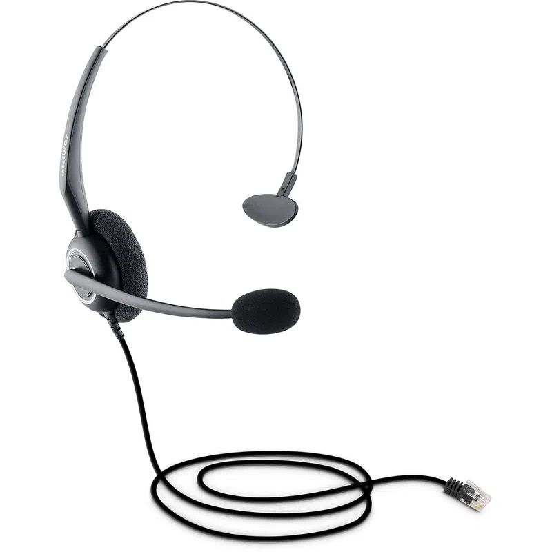 Headset Monoauricular INTELBRAS CHS40 RJ9 com Microfone Flexível - foto 3