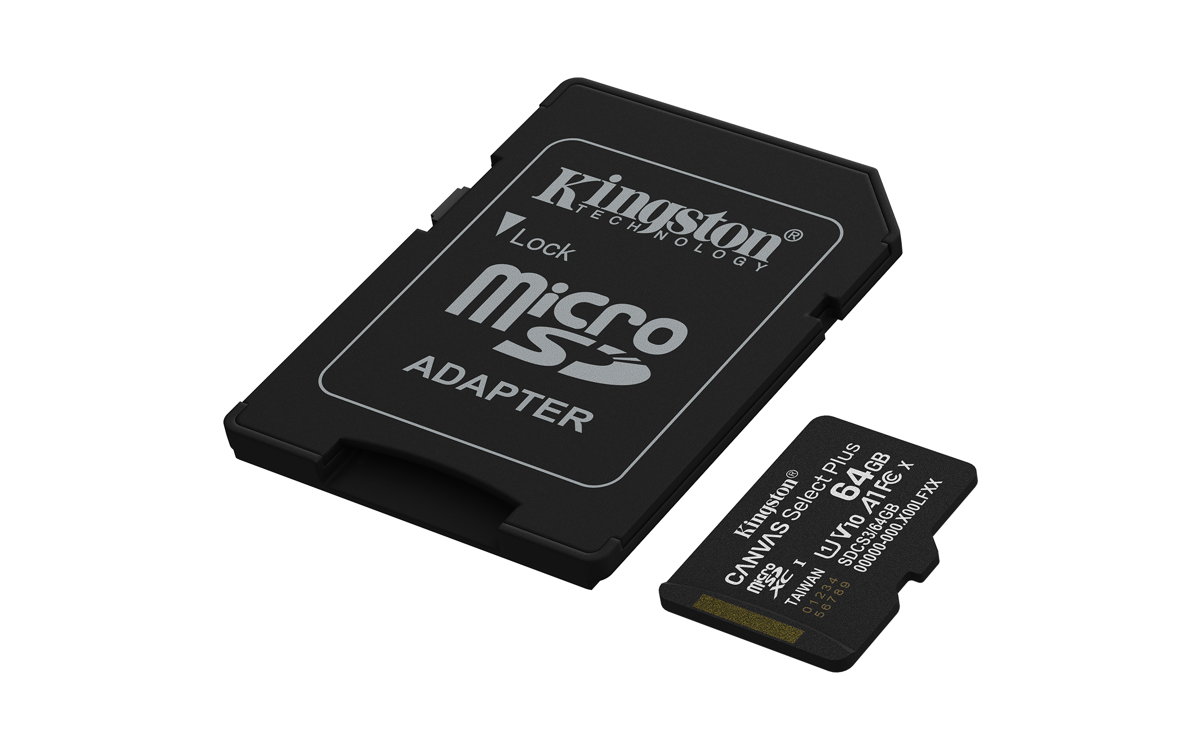 Cartão de Memória MicroSDXC KINGSTON Canvas Select Plus 64GB 100MB/s UHS-I U1 V10 A1 com Adaptador SD - foto 4