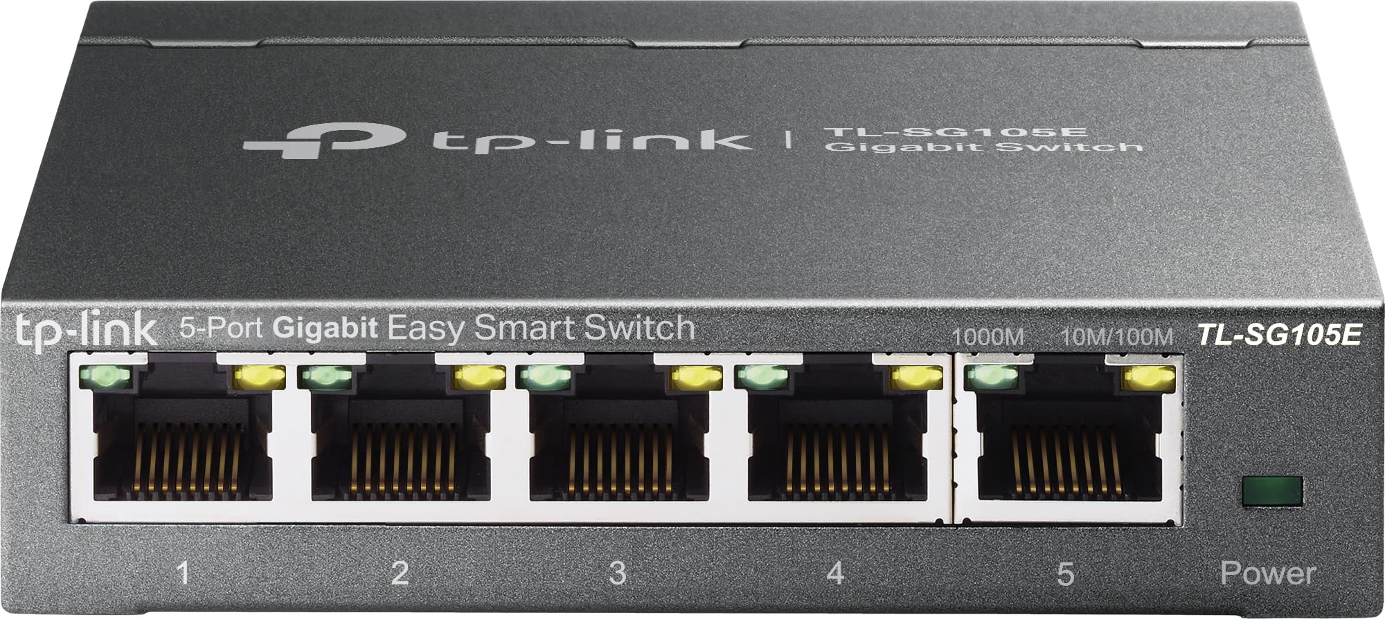 Switch TP-LINK TL-SG105E 5 Portas Gigabit Easy Smart Desktop