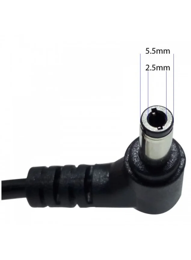 Fonte Carregador Notebook 19V 3.42A 65W Plug 5.5x2.5mm Positivo Asus CCE Philco - foto 3