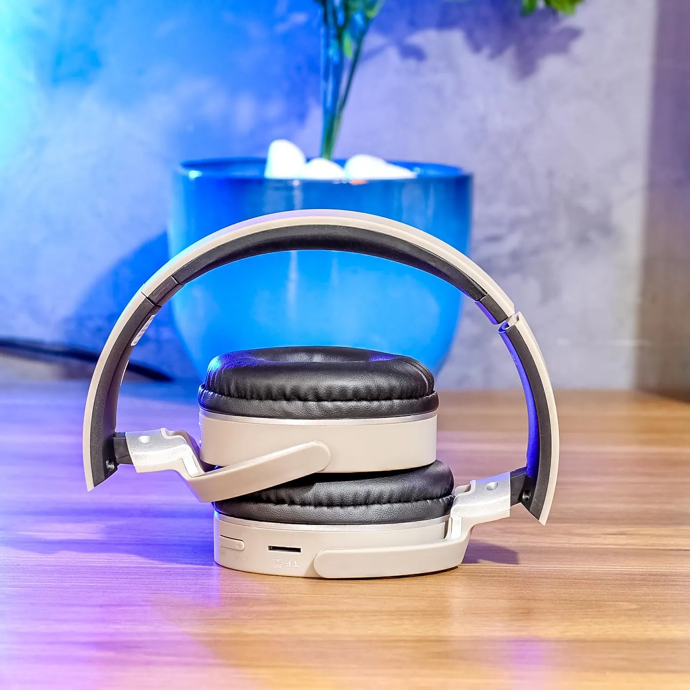 Headset ONISTEK ON-FN629 TTD Bluetooth 5.0 Recarregável Cinza - foto 3