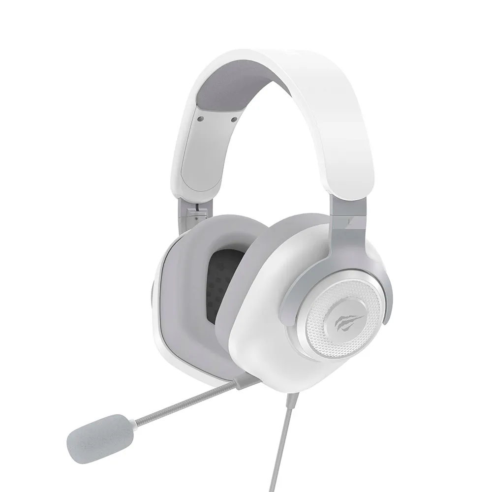 Headset Gamer HAVIT H2230U USB 7.1 Driver 50mm Microfone Removível Branco