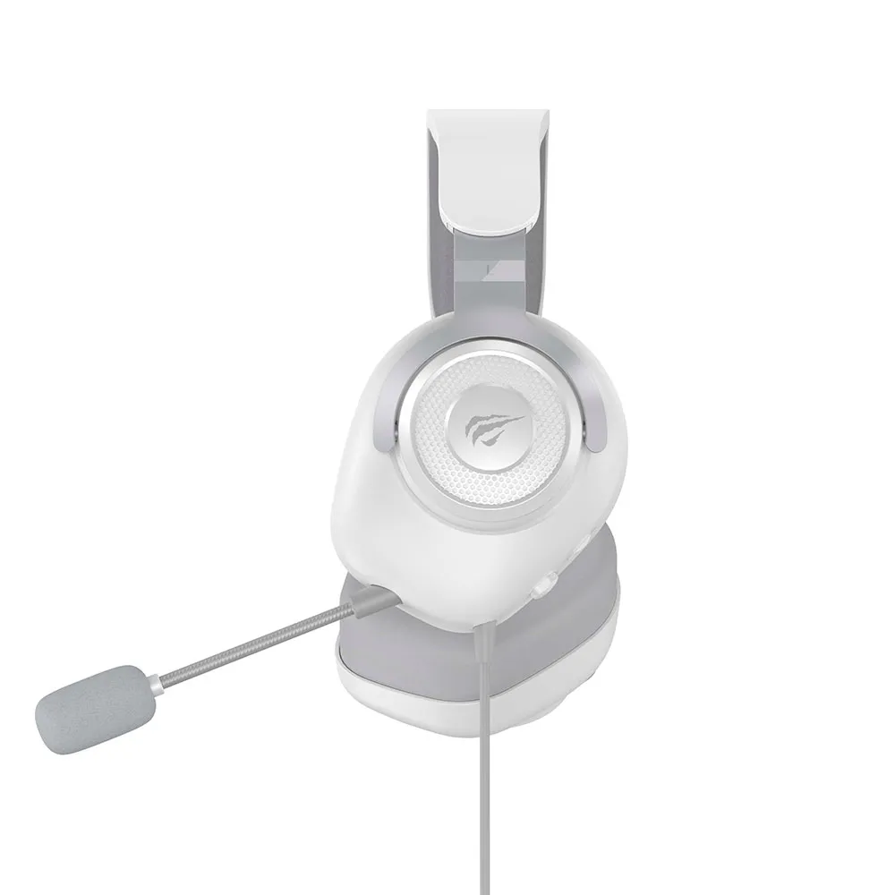 Headset Gamer HAVIT H2230U USB 7.1 Driver 50mm Microfone Removível Branco - foto 2