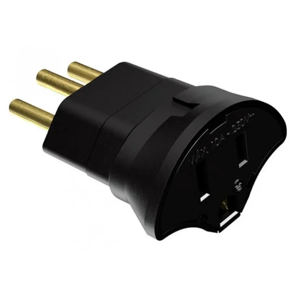 Adaptador para Tomada SMS Padrão Novo 10A 2P+T