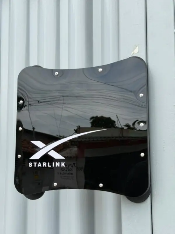 Suporte Veicular Magnético para Starlink Mini 4 Ímãs 66mm Preto