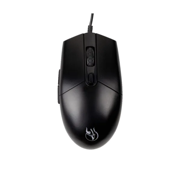 Mouse KROSS ELEGANCE KE-MG105 6400DPI Com Fio USB RGB Preto 6 Botões