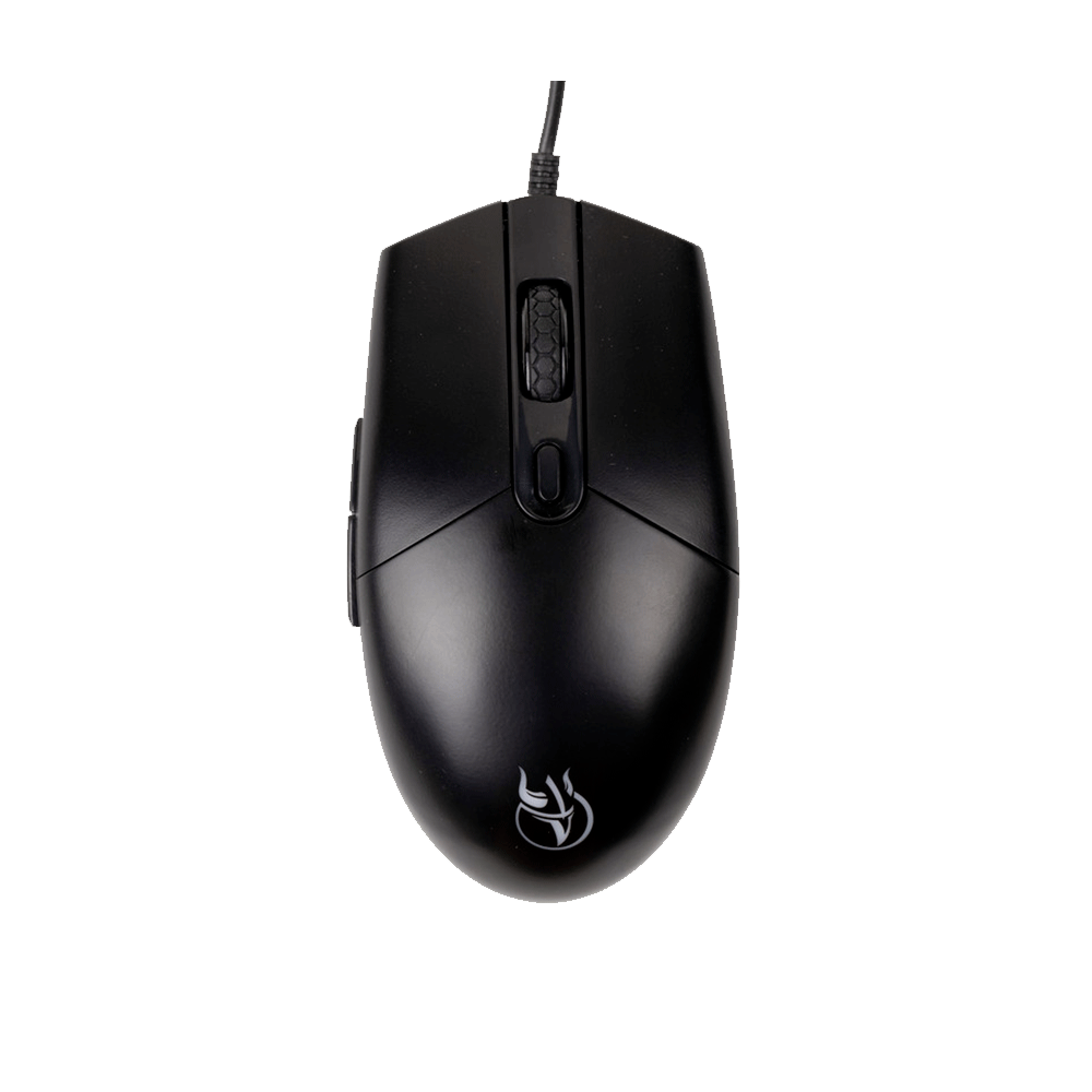 Mouse KROSS ELEGANCE KE-MG105 6400DPI Com Fio USB RGB Preto 6 Botões