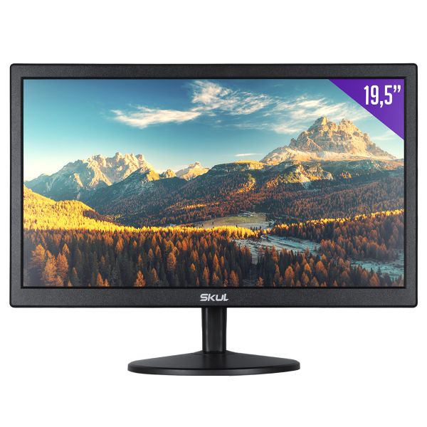 MONITOR 19,5 OFFICE LED 5MS 75 HZ HDMI/VGA SKUL SM1955MS75Y