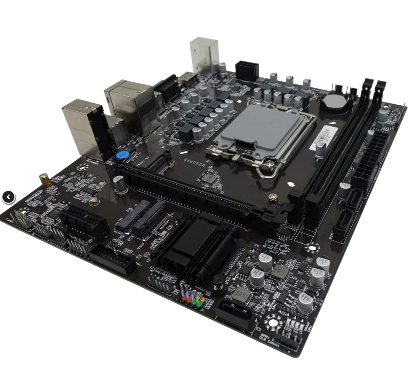 Placa-Mãe LGA1700 H610 BRAZIL PC BPC-H610M.2-TGV DDR4 M.2 NVMe HDMI VGA Rede Gigabit mATX - foto 3