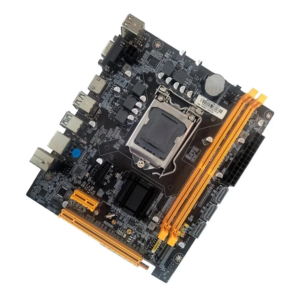 Placa-Mãe LGA1151 H110 PC-TECH H110DA DDR4 NVMe M.2 VGA HDMI USB 3.0 Gigabit mATX - foto 3