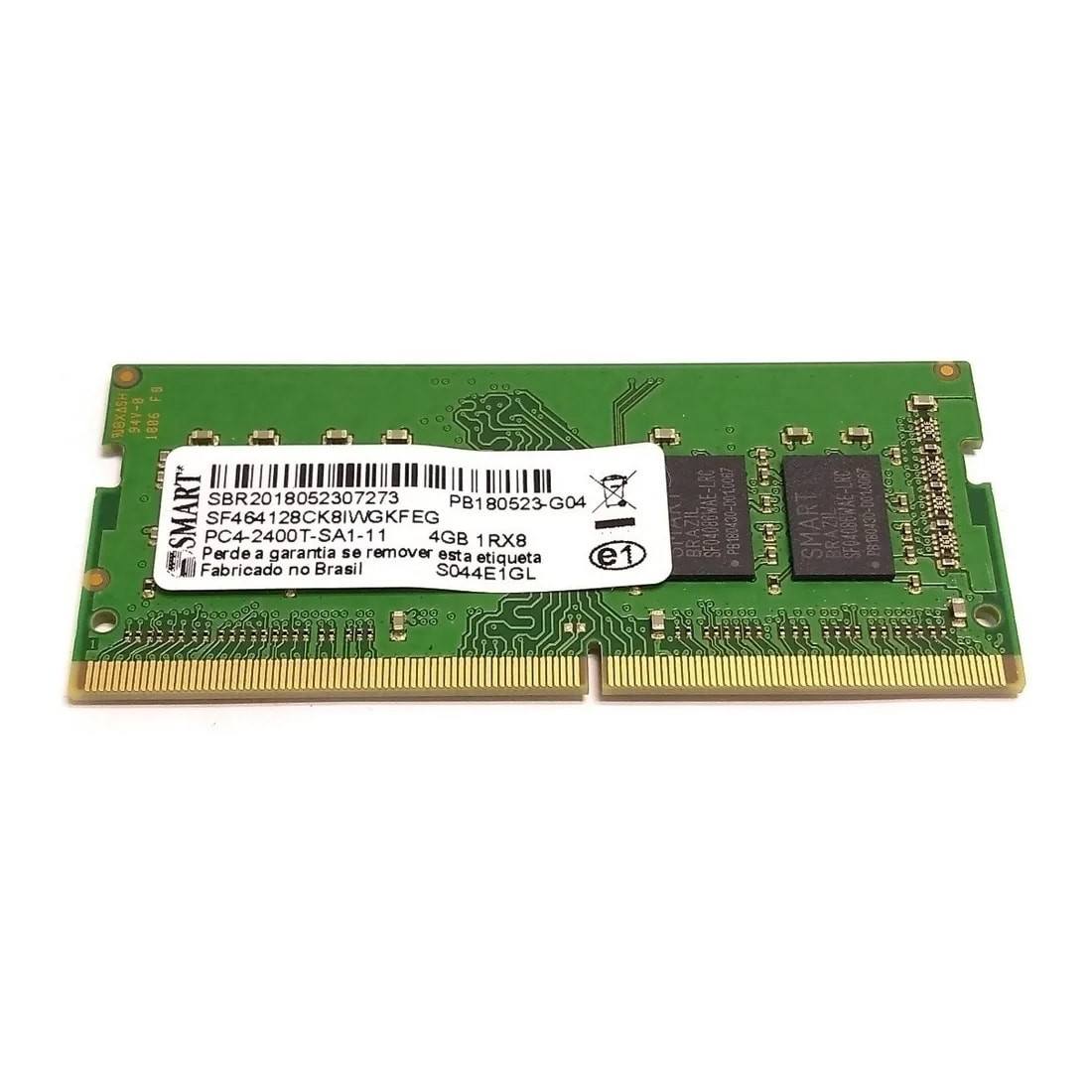 Memória RAM DDR4 8GB 2400MHz Notebook SMART PC4-2400T-SA1-11