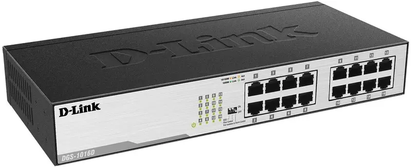 Switch D-LINK DGS-1016D 16 Portas Gigabit Rackmount Não Gerenciável 32Gbps - foto 3