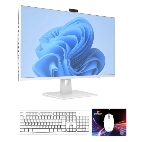 Computador All-in-One 23.8pol Intel Core i5-6200U 16GB SSD 128GB + HD 500GB Full
