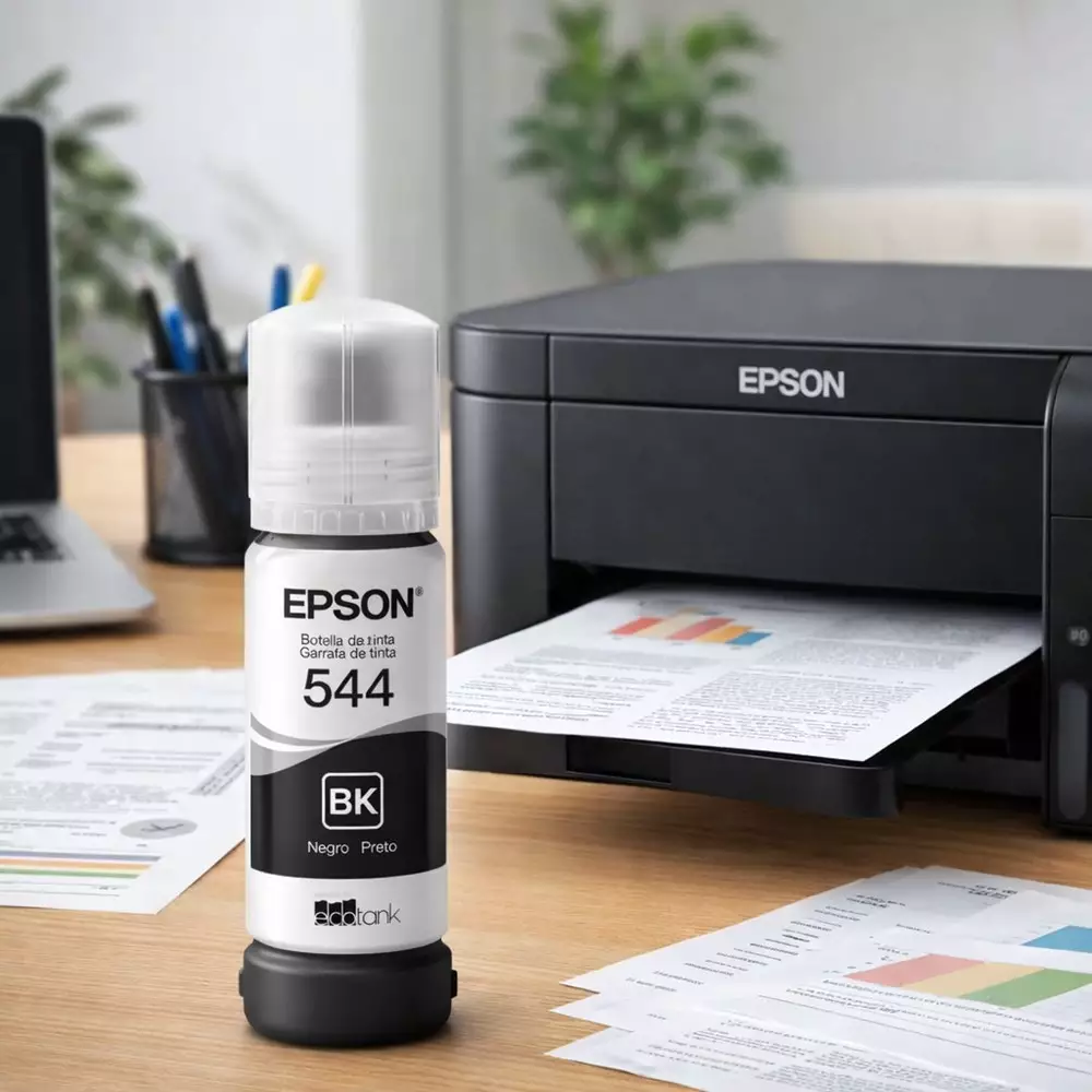 Kit Refil de Tinta EPSON T544 EcoTank L Series 4 Cores 65ml - foto 3