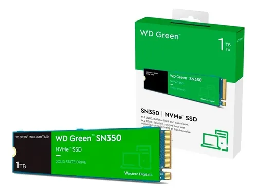 SSD M.2 NVMe 1TB WESTERN DIGITAL Green SN350 3200/2500MB/s - foto 3