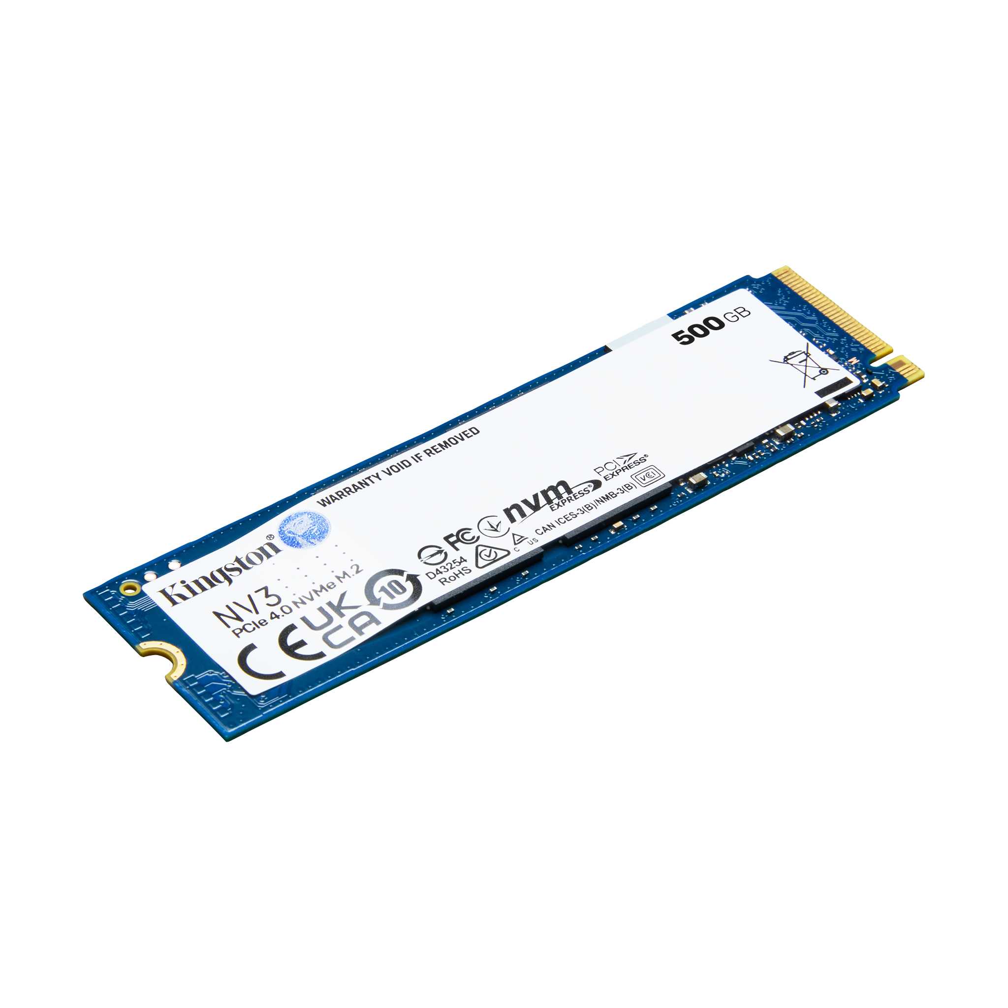 SSD M.2 NVMe 500GB KINGSTON NV3 PCIe 4.0 5000MB/s SNV3S/500G - foto 2