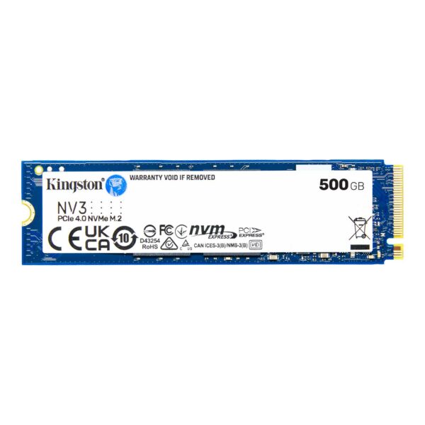 SSD M.2 NVMe 500GB KINGSTON NV3 PCIe 4.0 5000MB/s SNV3S/500G
