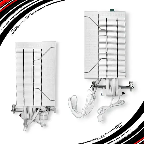 Air Cooler HI LEVEL ELITE GHOST 120mm ARGB TDP 240W Intel/AMD Branco - foto 2