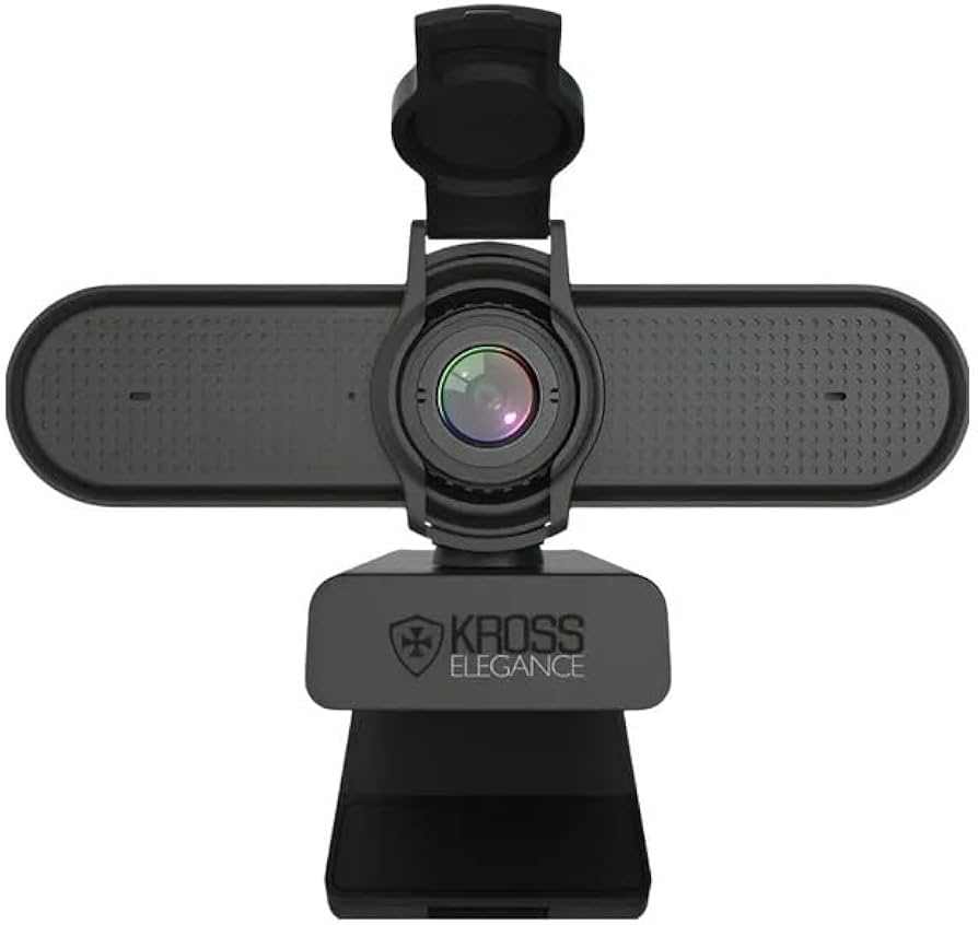 Webcam KROSS ELEGANCE KE-WBA1084K 4K 30fps Foco Automático Microfone Integrado - foto 2