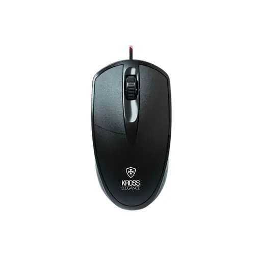 Mouse KROSS ELEGANCE KE-M099 1200DPI USB Preto - foto 2