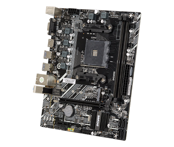 Placa-Mãe AM4 B450 PCYES PCYB450-RZ564 DDR4 mATX - foto 2