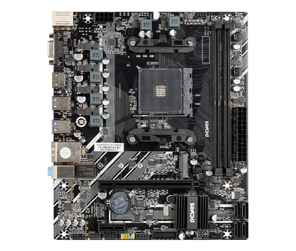 Placa-Mãe AM4 B450 PCYES PCYB450-RZ564 DDR4 mATX - foto 3