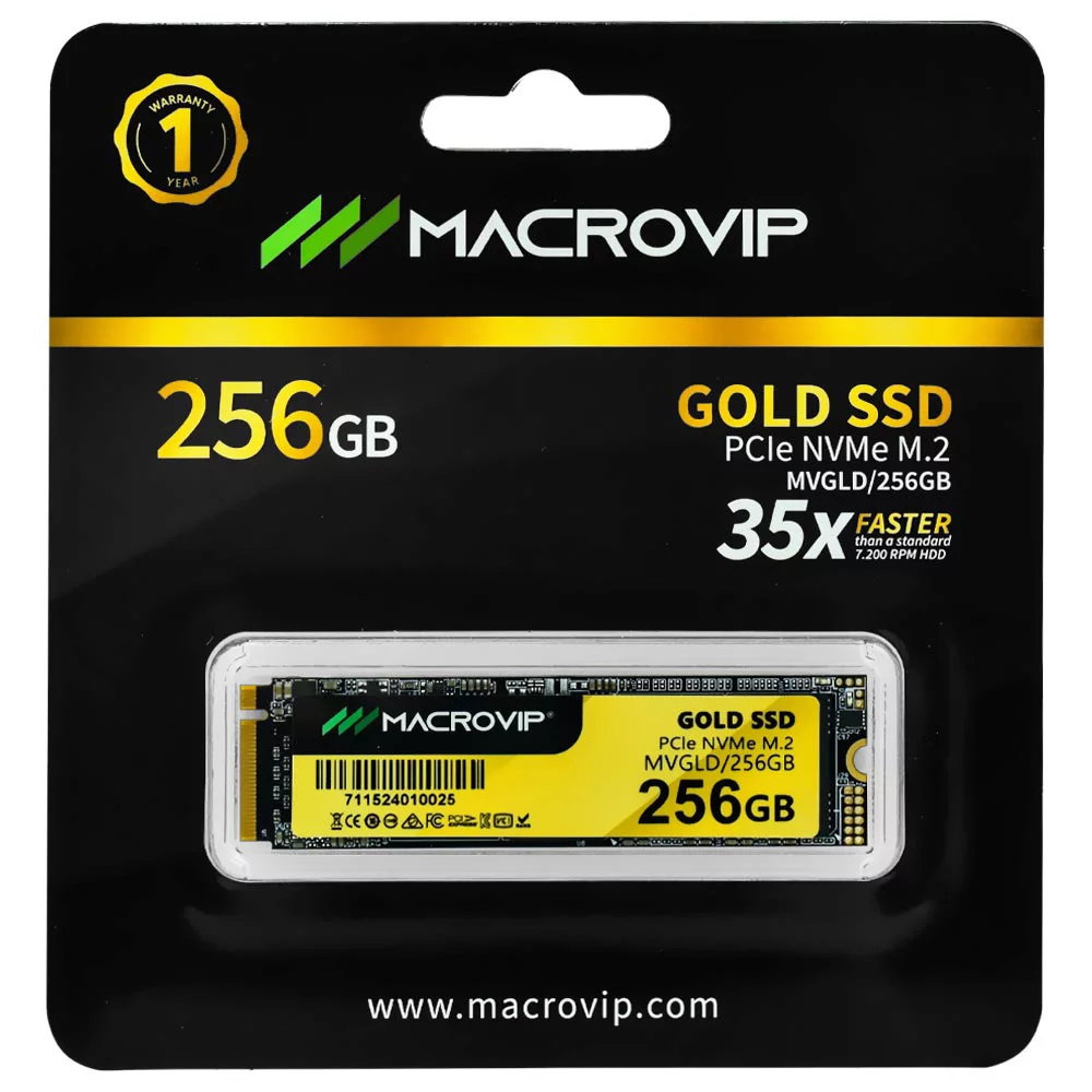 SSD M.2 NVMe 256GB MACROVIP GOLD MVGLD/256GB 2100/1500MB/s - foto 4