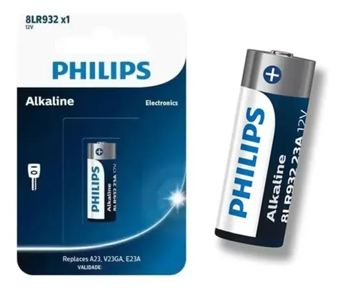 Bateria Alcalina PHILIPS 12V A23 LR23 55mAh Unidade - foto 4