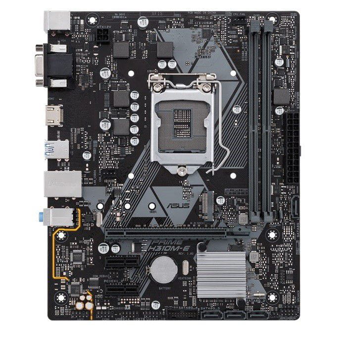 Placa-Mãe ASUS H310M-E R2.0 LGA1151 para Processadores Intel de 8ª e 9ª Geração mATX - foto 2