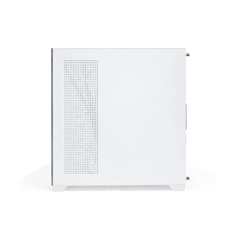 Gabinete Gamer HI LEVEL LV510WH Aquário Mid Tower Branco 4 Fans ARGB Vidro ATX/mATX/ITX USB 3.0 Sem Fonte - foto 5