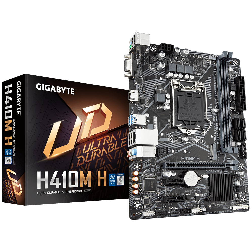 Placa-Mãe LGA1200 H410 GIGABYTE H410M H V3 DDR4 mATX - foto 4