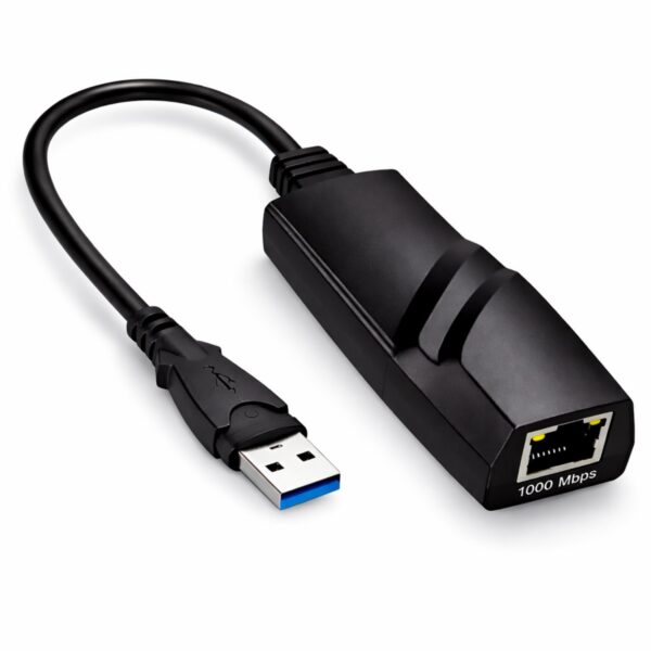 Adaptador USB 3.0 para RJ45 Gigabit 10/100/1000Mbps GENERICO