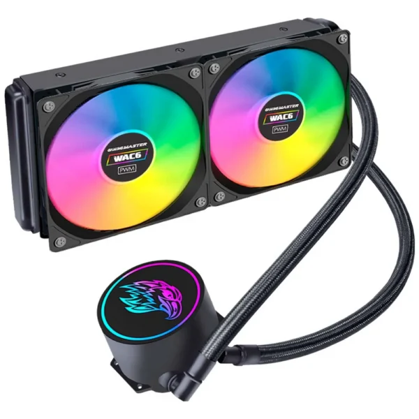 Water Cooler KMEX WAC6 240mm LED Multicolor Intel/AMD Preto