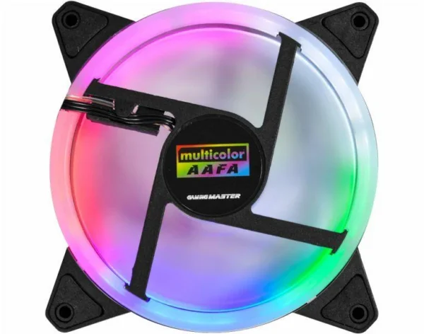 Cooler Fan KMEX AAFA F136 120mm LED Colorido Double Ring