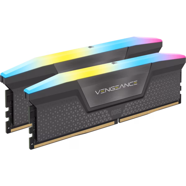 Memória RAM DDR5 16GB 6000MHz Desktop CORSAIR Vengeance RGB CL36 (2x8GB)